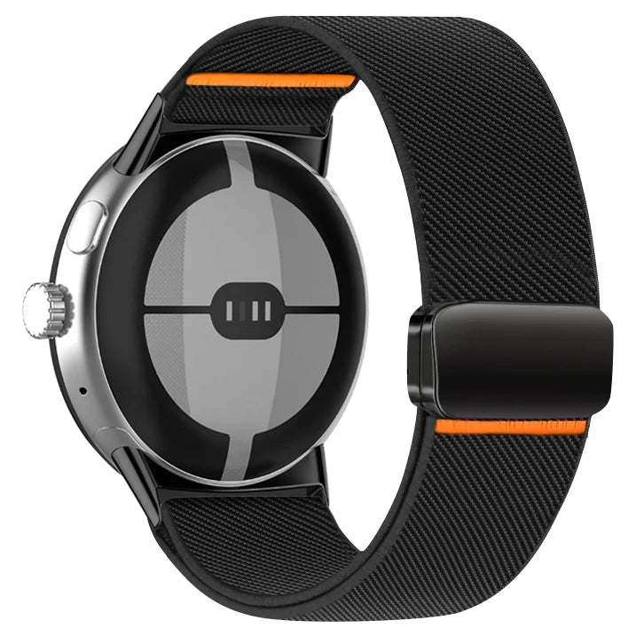 Nylon Braided Strap for Google Pixel Watch 3 45mm Band for Google Pixel Watch 1 2 3 41mm Magnetic Wristband Bracelet Accessories