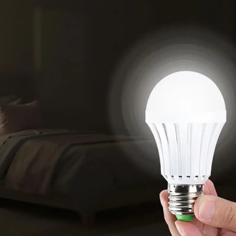 2024 Rechargeable Emergency Led Light Bulb 5/7/9/15w Light Bulb Water Portable Spotlights Smart Emergency Bulb