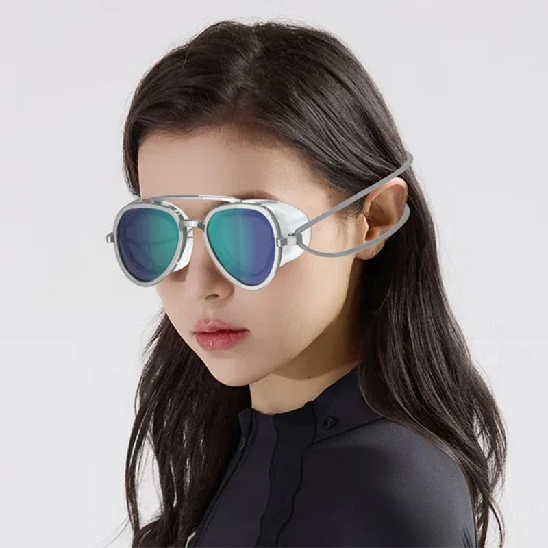 Full View Anti Fog Swim Goggl Professional Full Angle Anti Fog Swimming Goggles Swimming Goggles Men Women Retro Goggles New