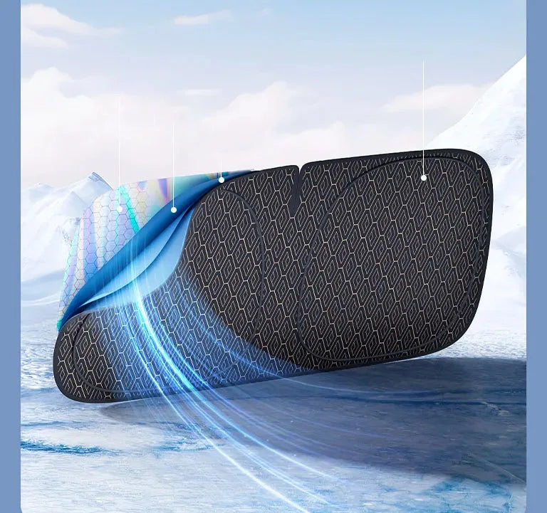 Folding Car Windshield Sun Shade Cover Visor Protector Interior Anti UV Sun Windscreen Parasol Auto Accessories