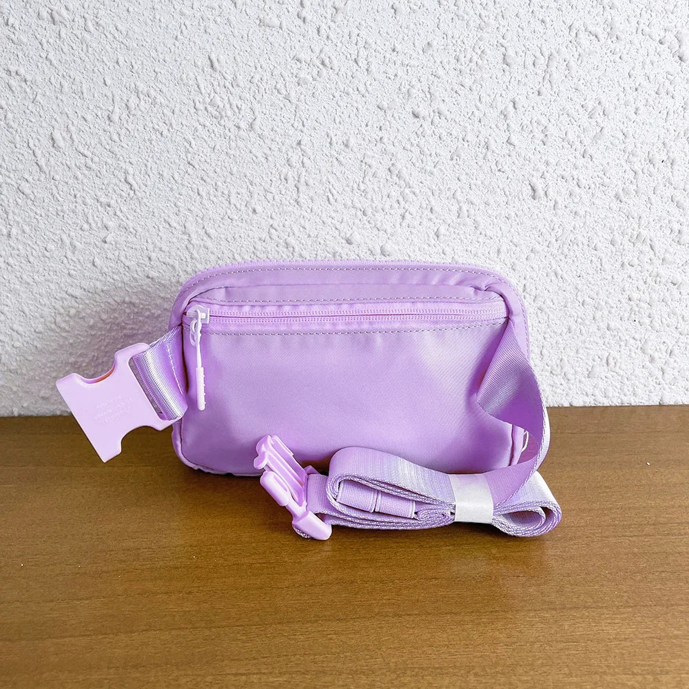 Fashion Yoga Fanny pack Metal Logo Sports waist bag Yoga Mobile Bag Portable bag Unisex Fitness Running women's gift