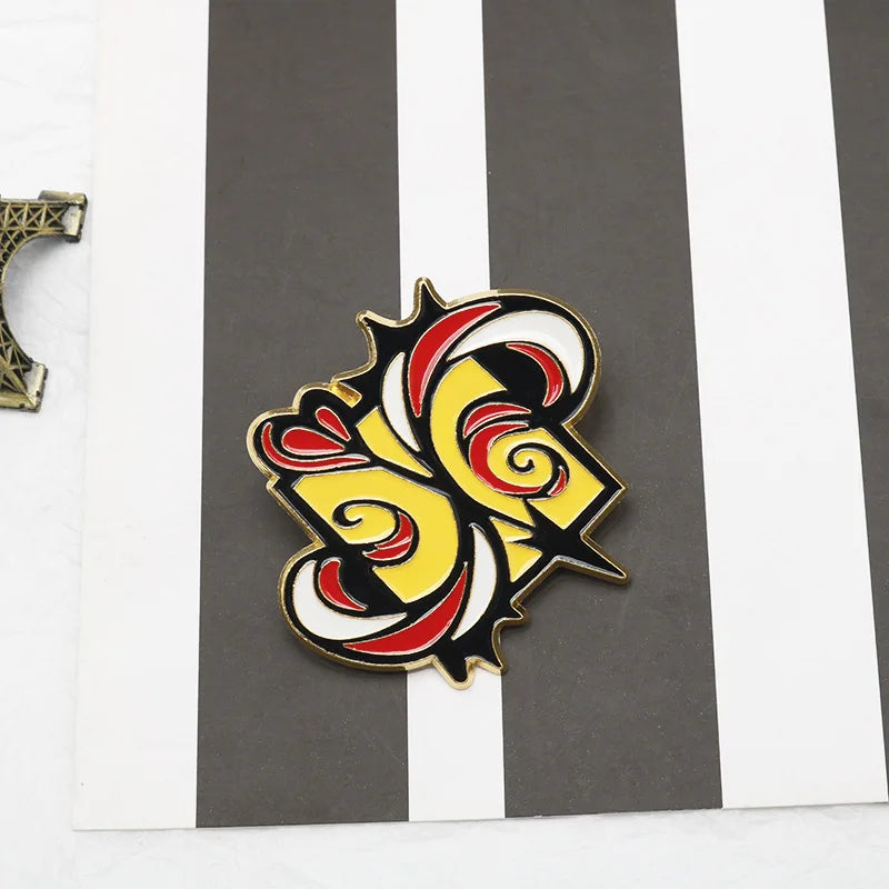 SK8 The Infinity S Logo Badges Brooches Langa Reki Miya Cosplay Pins Brooches for Women Men Lapel Pin Jewelry Gift