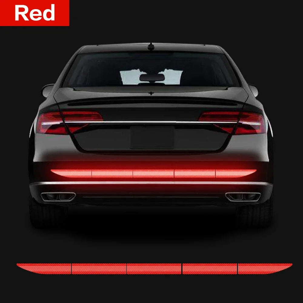 Reflective Car Sticker 90cm Reflective Warning Safety Tape Anti Collision Night Warning Reflective Sticker for Automobile Trunk