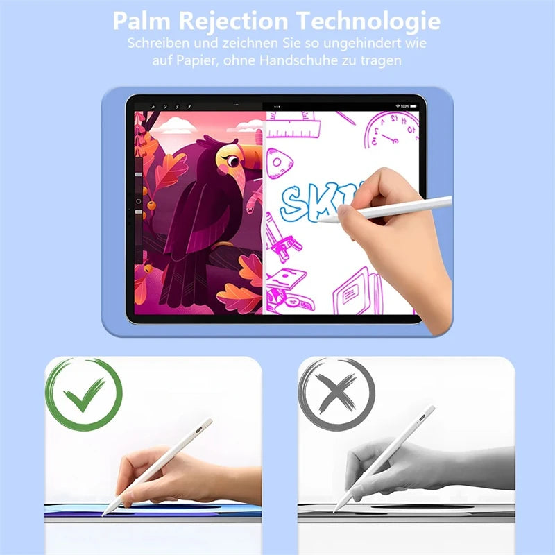 Stylus Pen For Apple iPad Palm Rejection Power Display For iPad Pencil Accessories 2022 2021 2020 2019 2018 Pro Air Mini Stylus