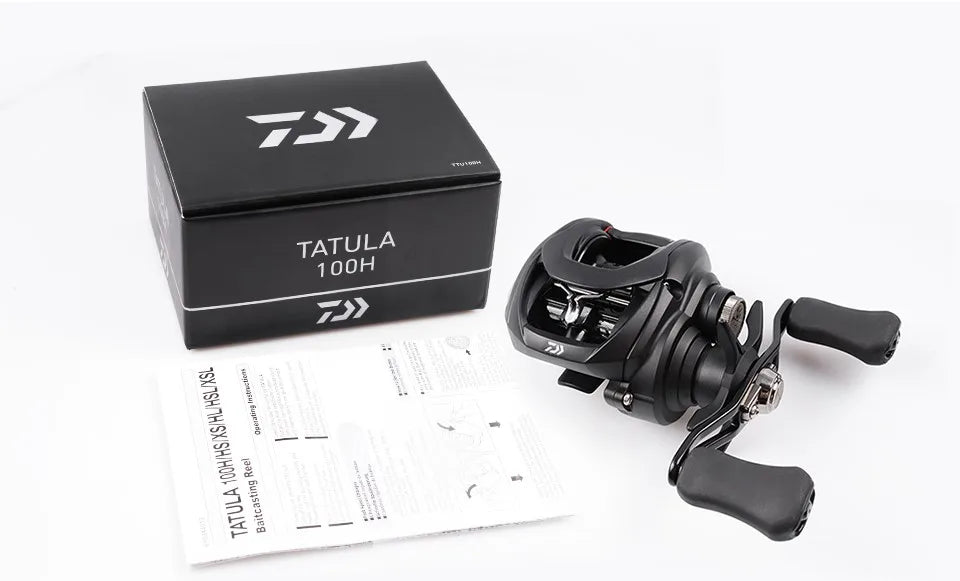 DAIWA TATULA 100 150 200 300 Baitcasting Reel Fishing Reels 7BB+1RB MAX DRAG  Low profile Casting Reel Saltwater Reel