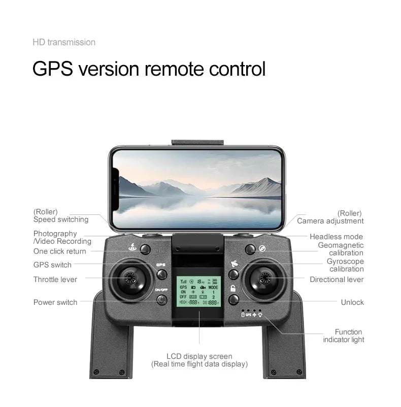 RG700 PRO GPS Drone 5G 8K Professional Camera Obstacle Avoidance Aerial Photography Brushless RC Foldable Quadcopter Toys Gifts