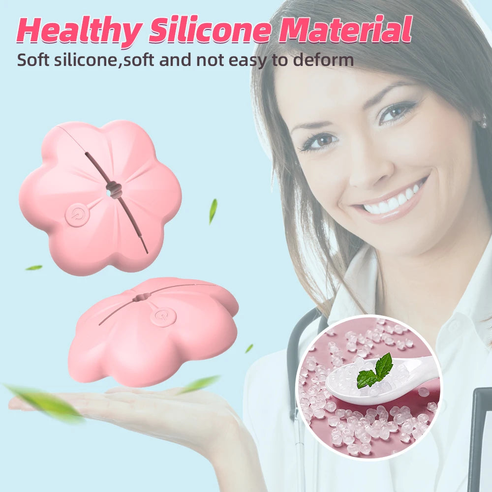 Nipple Clamps Vibrating Massager Remote Control Invisible Wear Sex Toys for Women Breast Pleasure Stimulate Foreplay Teasing Toy