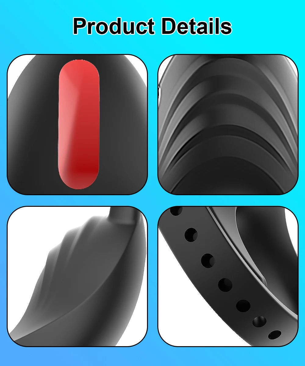 Adjustable Cock Ring for Men Vibrating Penis Ring Remote Control Ejaculation Delay Clitoris Stimulation Sex Toy for Couples