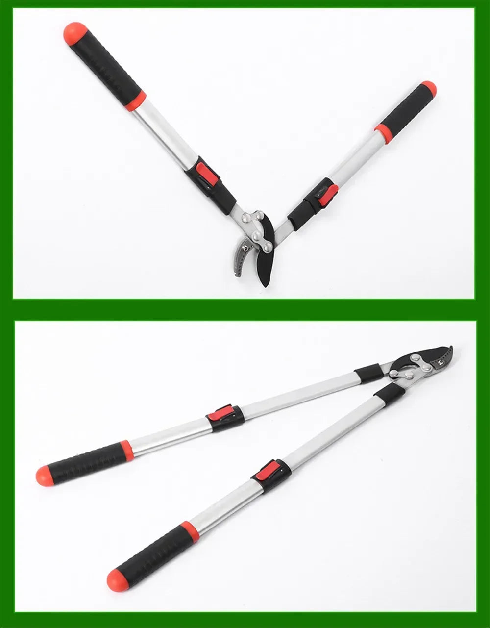 Garden Branch Scissors Stretchable SK5 Steel Long Pruner Gardening Fruit Tree Pruning Shears Garden Tool Professional Hand Tools