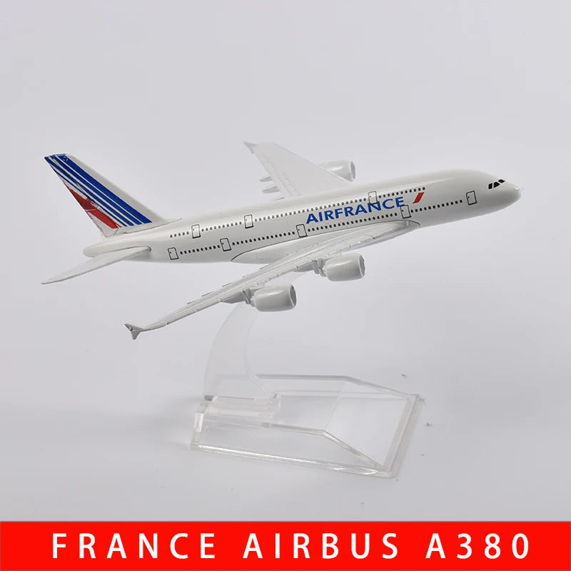 JASON TUTU 16cm Concorde Plane Airplane Model Aircraft Model Diecast Metal 1/400 Scale Planes