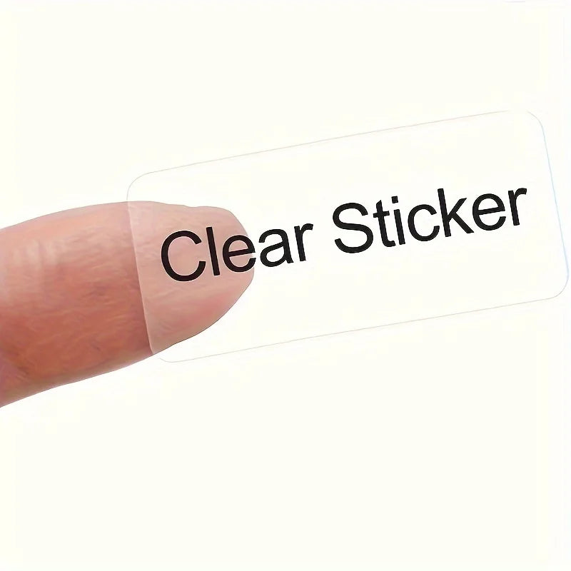 Marklife transparent thermal printing label paper, multifunctional and clear, suitable for home, school, gifts, etc|