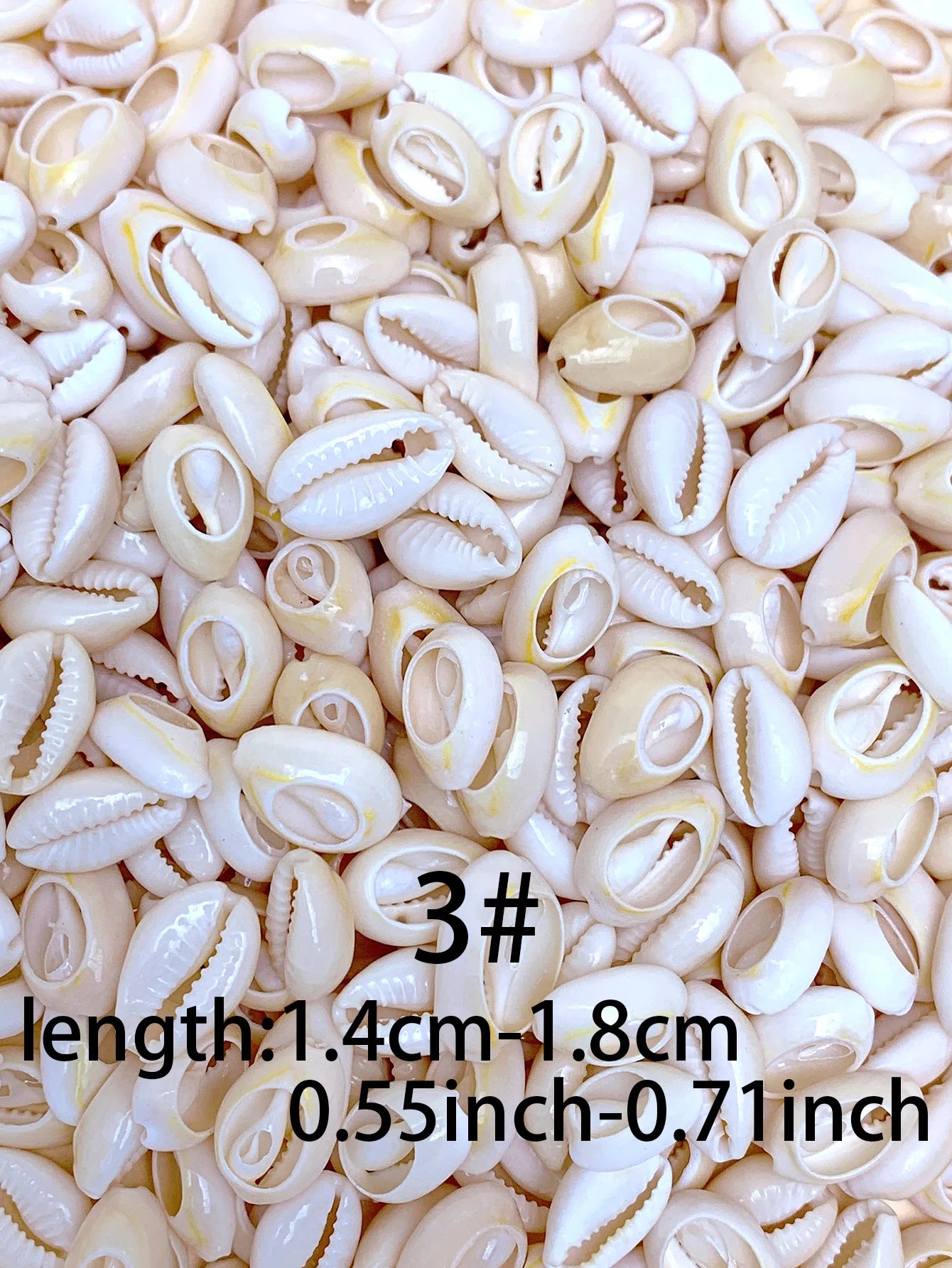 30/60/120pcs natural handmade diy with hole shell suitable for bracelet necklace earrings pendant jewelry accessories