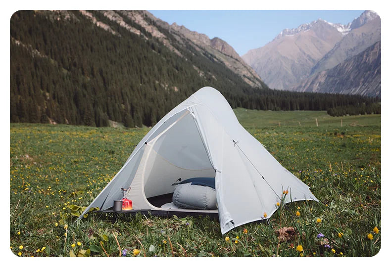 Naturehike Cloud Up UL Camping Tent Ultralight 15D Quick Bulid Beach Tents Outdoor Waterproof Two Person Large Hiking Tent