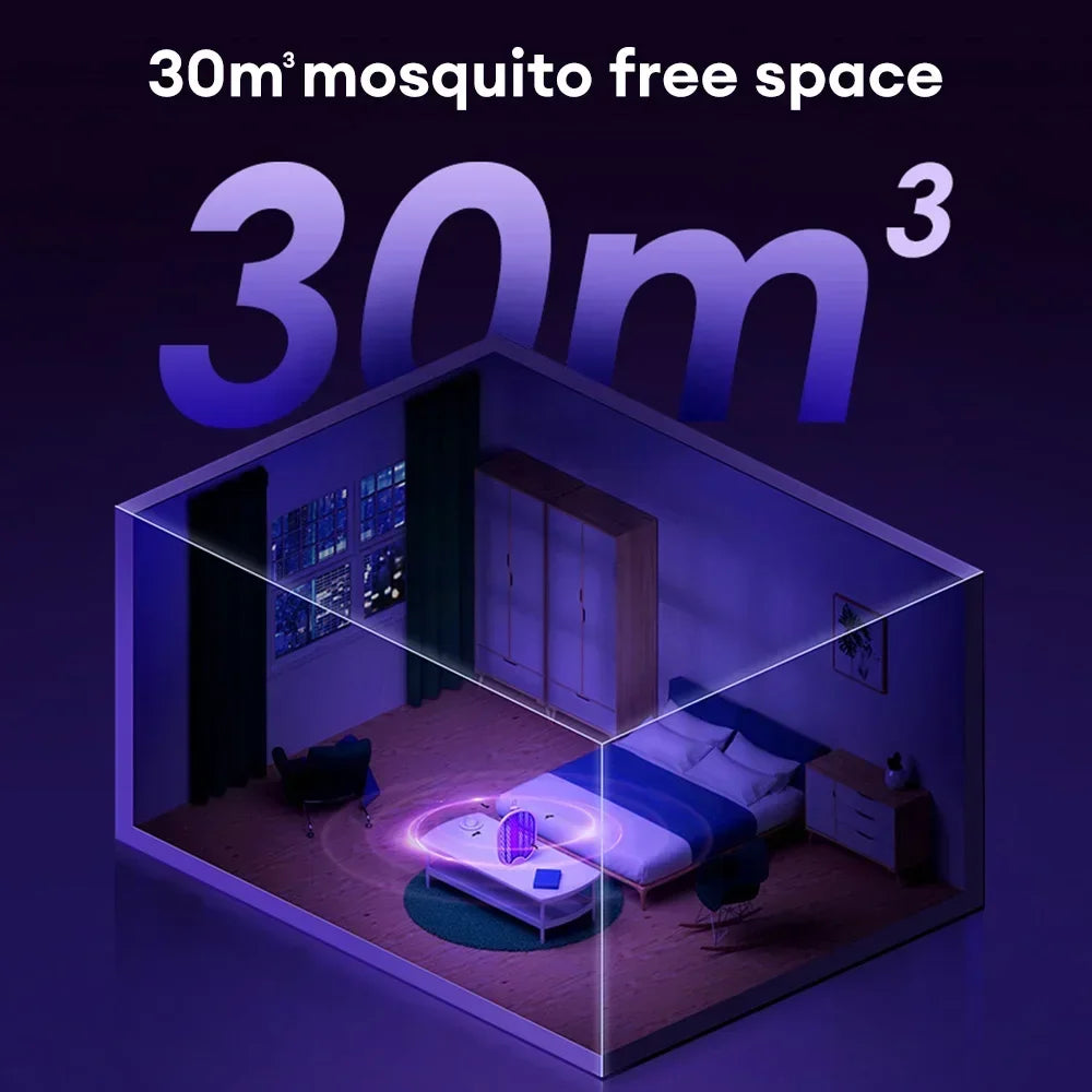 Foldable Electric Mosquito Killer USB Rechargeable Fly Trap Mosquito Swatter Racket Insect Killer With UV Light Bug Zapper 3500V