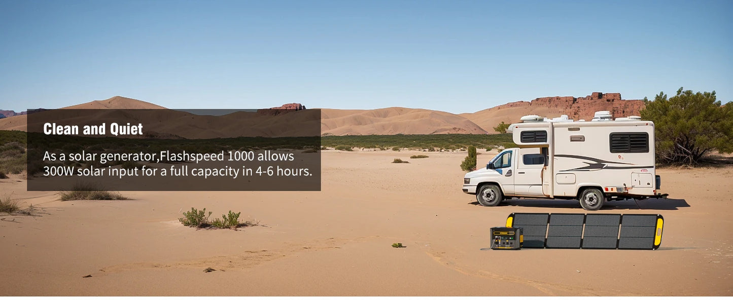 FlashSpeed 1000 Portable Power Station 2000W 828Wh LiFeP04 Battery For Outdoor Camping Tent Travel