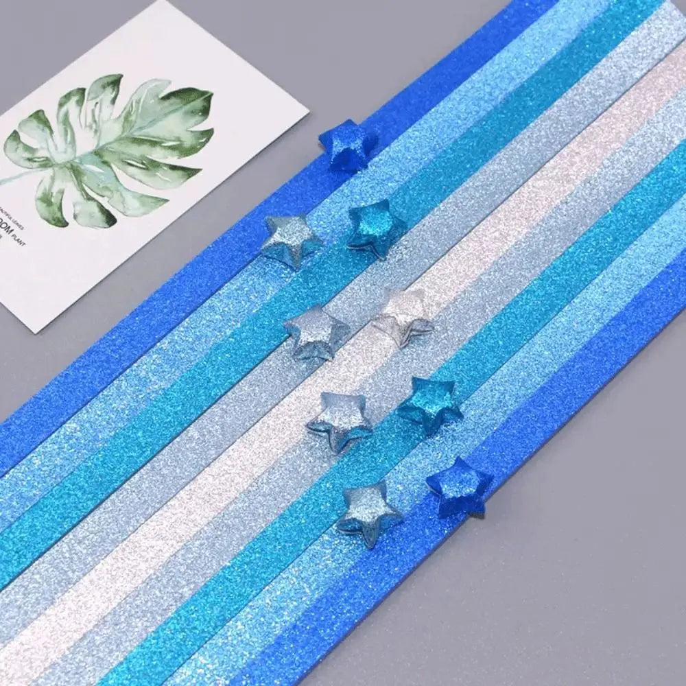 540 Sheets Origami Paper Stars DIY Hand Crafts Origami Lucky Star Paper Folding Origami Star Paper Strips for Paper Arts Crafts
