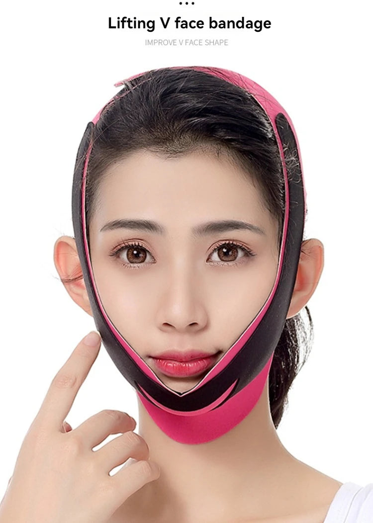 Lift V Face Bandage Tighten Double Chin Face Beauty Face Massager Slimming Face Device Elasticity Face Sculpting Bandage