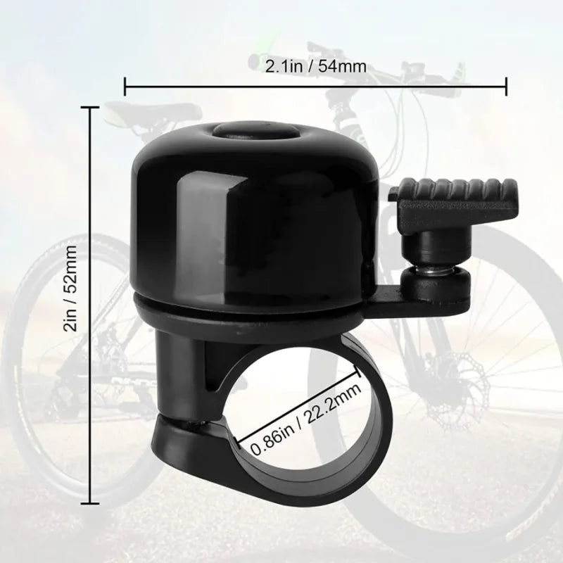 Metal Loud Cycle Horn Safety Bicycle Ring Loud Horn Bike Loud Riding Equipment For Travel Daily Life Commuting