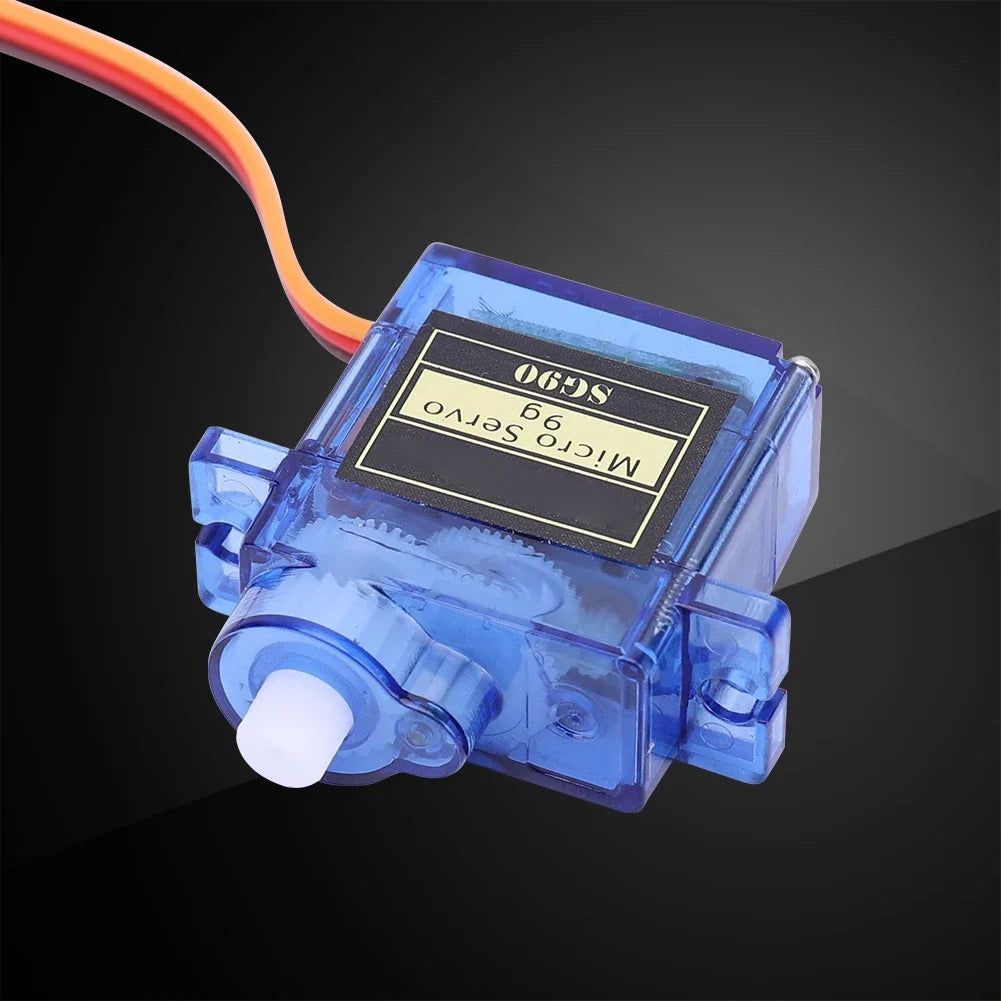 SG90 9G Micro Digital Servo Motor 180/360 Degrees Micro Gear Servo Motor for RC Helicopter Aircraft Airplane