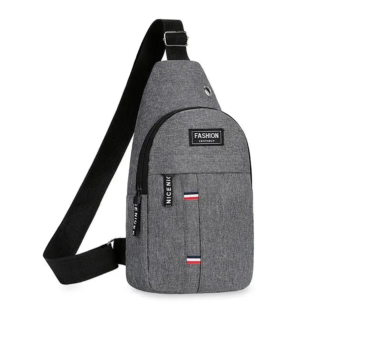 New Men Shoulder Bags Chest Bag Multifuncional Crossbody Bags Travel Sling Bag Men's Chest Bag Cross Body Chest Bag for Men Bag