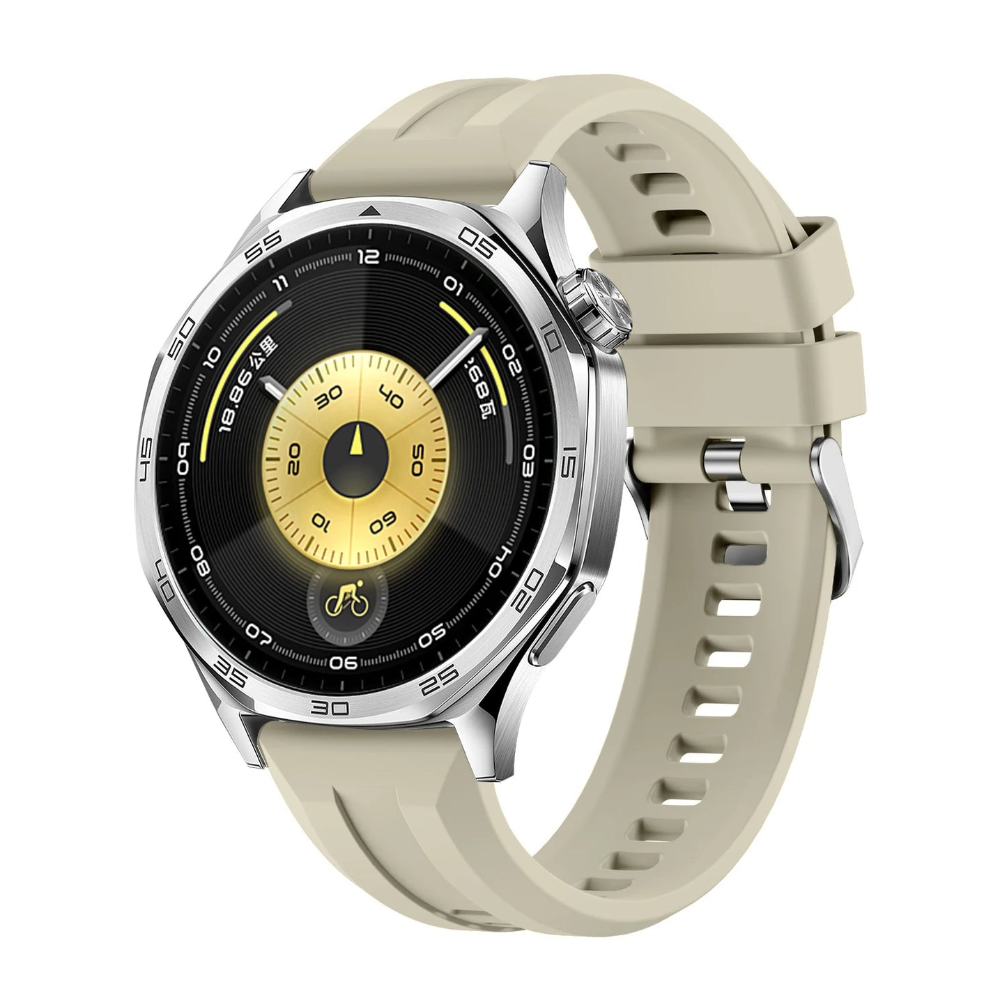 Official 22mm Strap For HUAWEI WATCH GT 6 5 4 46mm/Watch 4 5 Pro/WATCH GT 6 5 3 2 Pro 46 mm Composite Silicone Band Bracelet