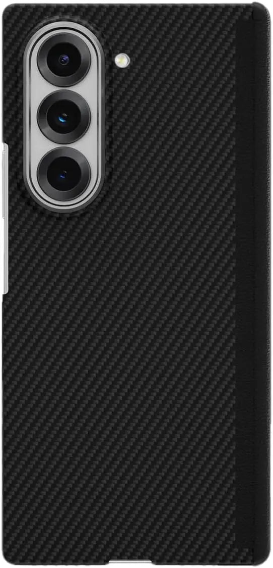 Magnetic MagSafe Case for Samsung Galaxy Z Fold 7 W26 Aramid Carbon Fiber Cover Ultra-Thin Lightweight Armor W26Protective Cover