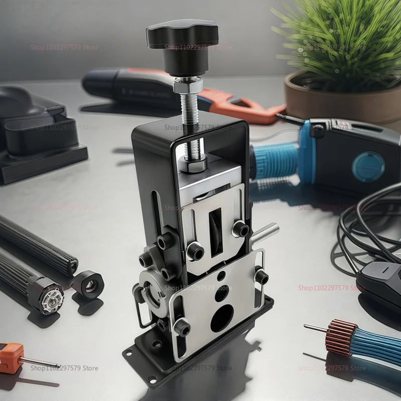 Portable Wire Stripper Tool Manual Electric Cable Peeling Machine 1-70mm Hand Crank Drill for Electricians and DIY Projects