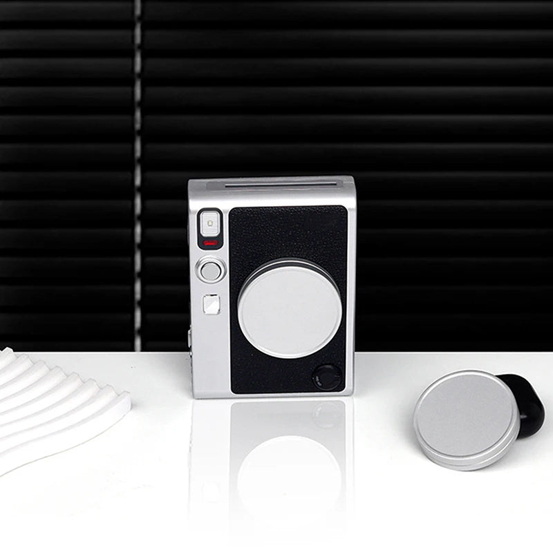 1Pc Instant Camera Dustproof Lens Cap For Instax Mini EVO Aluminium Alloy Instant Camera Lens Cover Protective Hood