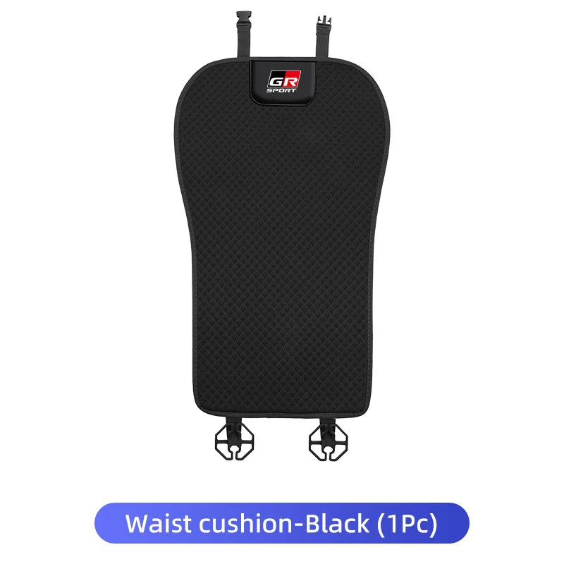 Car Seat Cushion Cover Backrest Protective Pad For Toyota Crown GR Corolla YARIS L Auris C-HR Hilux Vios Rav8 Prius Izoa Reiz