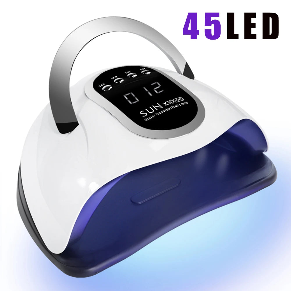 LIMEGIRL UV LED Light for Nails Polish Drying Lamp with Motion Sensing Manicure Pedicure Professional Home Salon Tool Equipment