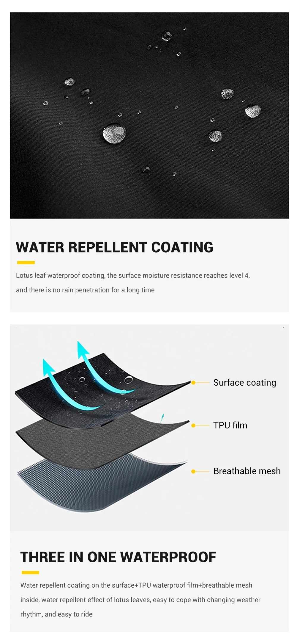 Motorcycle Raincoat Reflective 100% Waterproof Rain Coat Moto Motocross Cycling Clothes Motorbiker Jacket Women Men Rain Set