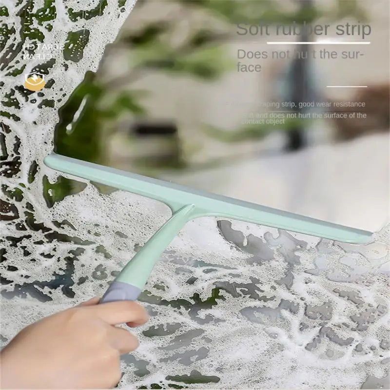 Silicone Scraper Washing Wiper Shower Squeegee Glass Clean Floor Window Glas Cleaning Tool Water Wall Glass Wiper Household