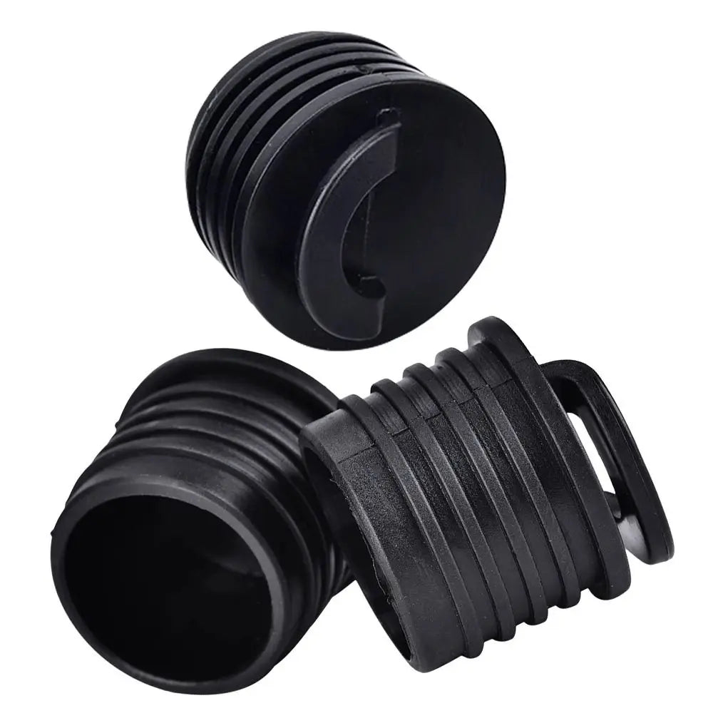 4pcs Marine Boat Rubber Kayak Rafting Parts Bung Rubber Scupper Stopper Scupper Holes Plugs Drain Holes Plugs