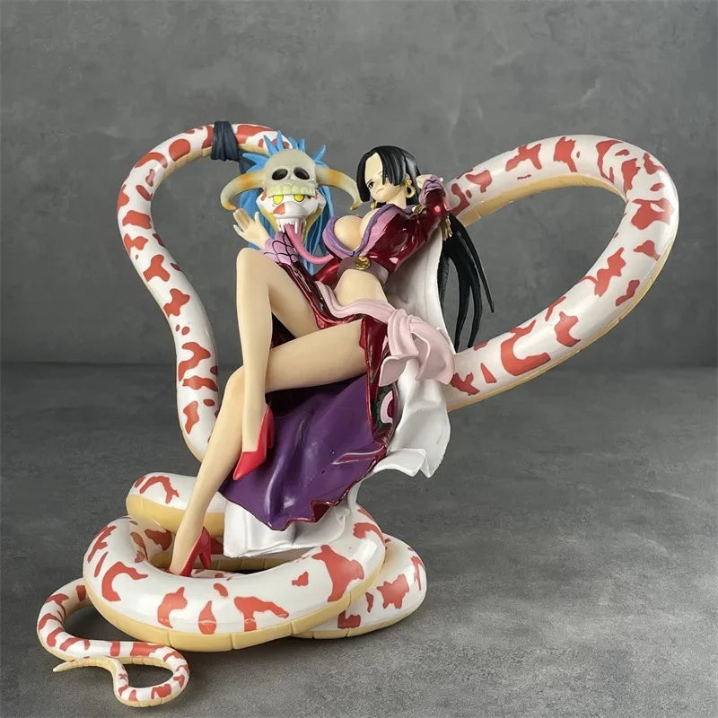 One Piece Figure Empress Snake Explosive Clothes Nine Snakes Boya Hancock Sitting King Qiwuhai Trendy Figure Model Decorative