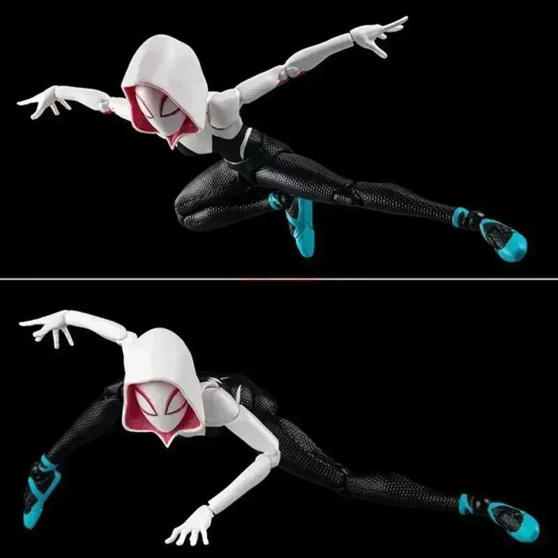 2024 Spiderman Gwen Peter Action Figure Anime Spider-verse Collection Sentinel Miles Morales Figures Christmas Toys Gifts
