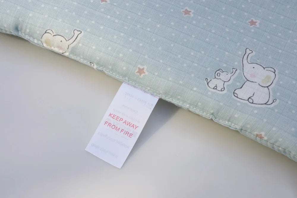 Baby Bed Bumper Newborn Bed Guardrail Anti-collision Removable Washable Baby Bed Safety Rails 6Pcs