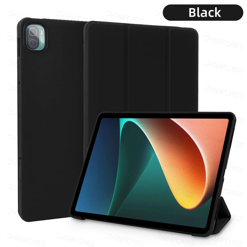Tablet Case For MiPad 6S Pro 12.4in Support Magnetic Charging Auto Wake up For Xiaomi Pad 6/6Pro Cover Funda Tablet Accessories