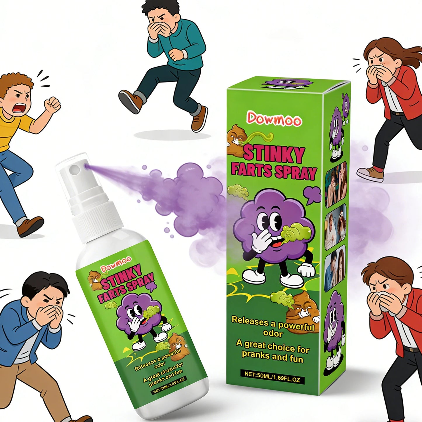 Liquid Fart Spray Strong Stinky Odor Bringing Joyful Laughter Enhance Party Interaction Funny Toys Portable Party Prank Supplies