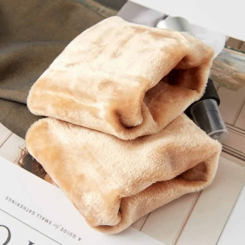 Winter Pantyhose Women Warm Fleece Tights Tights High Waist Thick Fleece Pantyhose Stretchy Thermal Translucent Stockings Woman