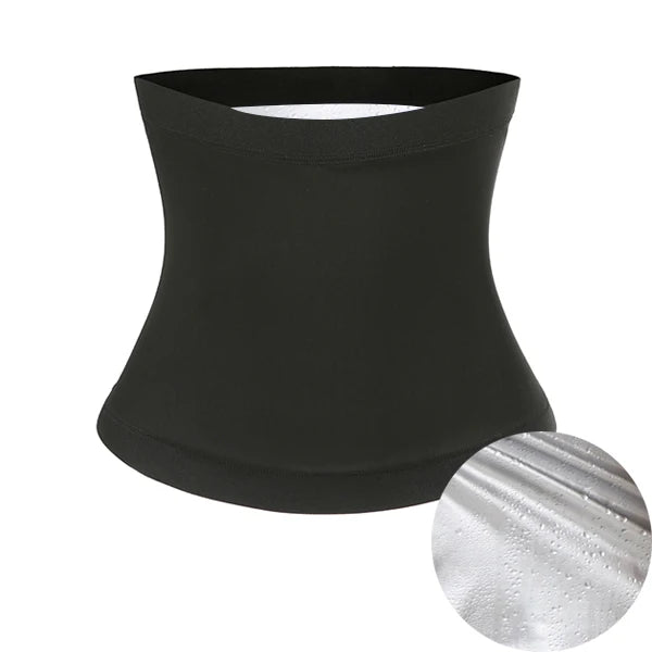 Hot Sauna Sweat Belt Body Shapers Waist Trainer Slimming Workout Gym Fitness Belt for women Abdomen Fat Burning Shapewear