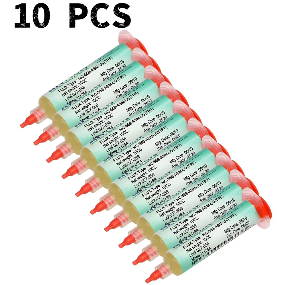 Original for Amtech Flux Mate Rod Type NC 559 RMA 223 Kingbo 218 Soldering Paste BGA QuickChip No Clean Welding Parts