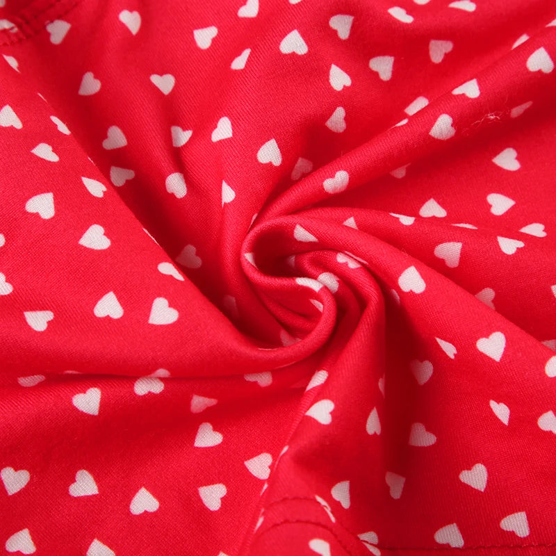 Fashion Y2k Sweet Halter Women Tanks Skinny Sleeveless Print Hotsweet V-Neck Backless Blouses