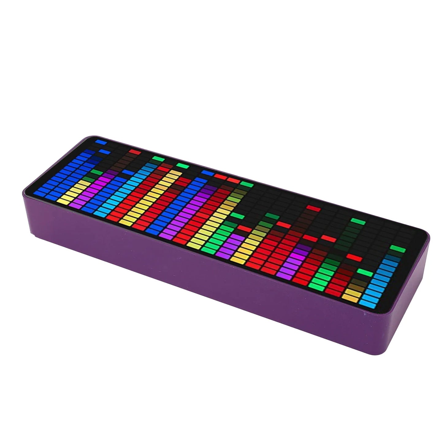 Music Rhythm Analyzer Music Spectrum Pickup 7 Levels Brightness Setting 5V USB 384 Color RGB LEDs for Entertainment Venue