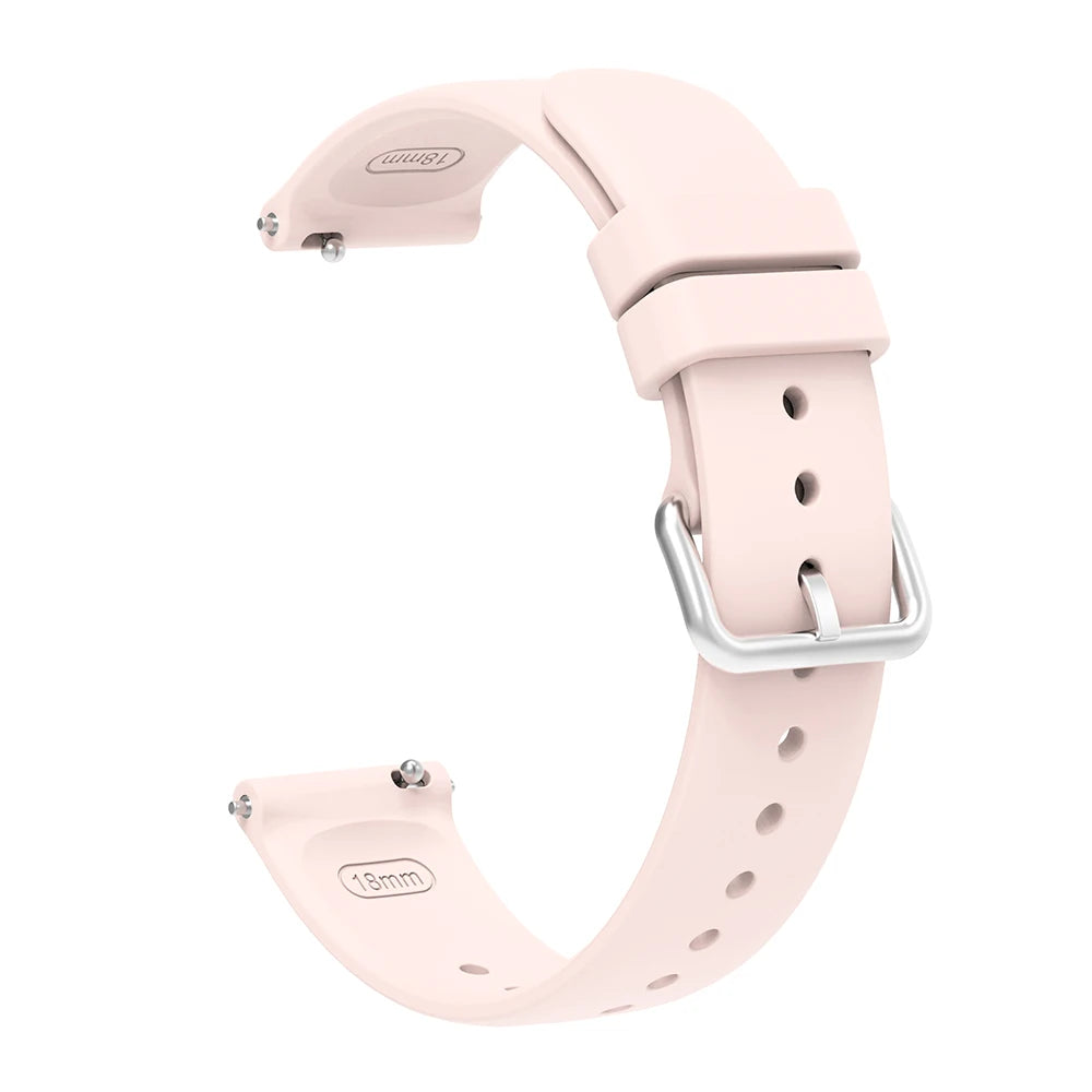 For Xiaomi Watch S4 41mm Silicone Strap Band Wristband 18mm Correa For Huawei Watch GT 5 4 41mm/Watch5 42 Accessories Watchband