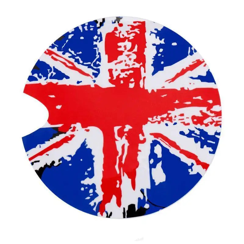 Gas Fuel Tank Cap Stickers Cover Car Sticker Decals  for Car Mini Cooper Clumban F55 F56 R55 R56 R60 R61 Car Styling 11CM