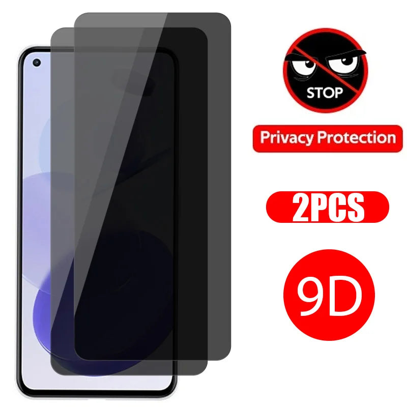 2PCS Privacy Glass Film For Xiaomi Mi11 Lite 5G NE Anti-Spy Tempered Glass Xiaomi11T Pro 12T Pro Smartphone Screen Protector