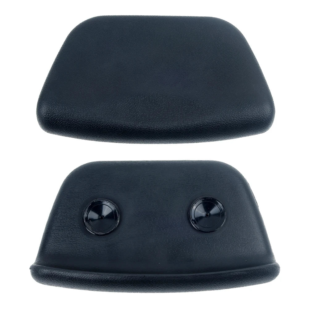 1pc PU Spa Bath Pillow Bathtub Headrest Waterproof Bath Cushion BLACK Bathtub Pillow For Neck Head Support 265*150*60mm