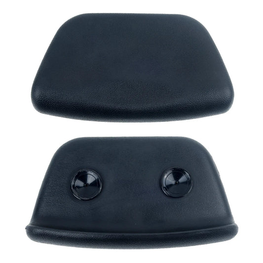 1pc PU Spa Bath Pillow Bathtub Headrest Waterproof Bath Cushion BLACK Bathtub Pillow For Neck Head Support 265*150*60mm