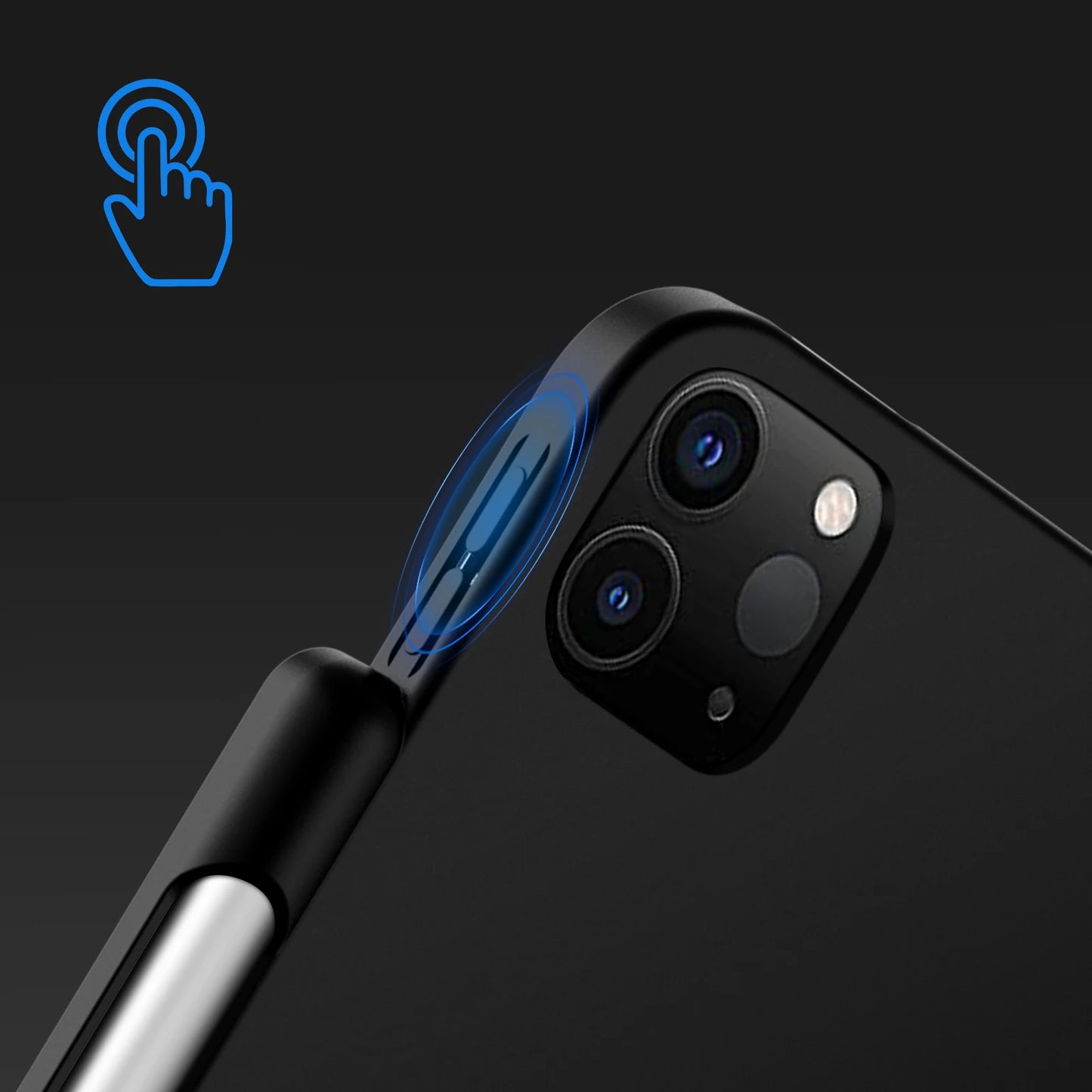 Magnetic Case for iPad Pro 11 2024 Air 4 5 iPad Pro 13 M4 12.9 6th 5th 4th 3rd Gen Magic Keyboard Compatible Case Pencil Holder