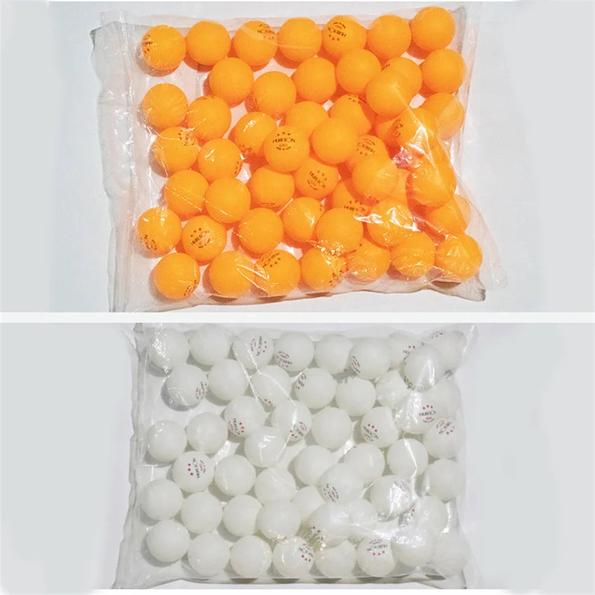 Huieson 3 Star Ping Pong Balls 50~100 PCS ABS 40+ New Material Table Tennis Balls Ping Pong Balls For Competition